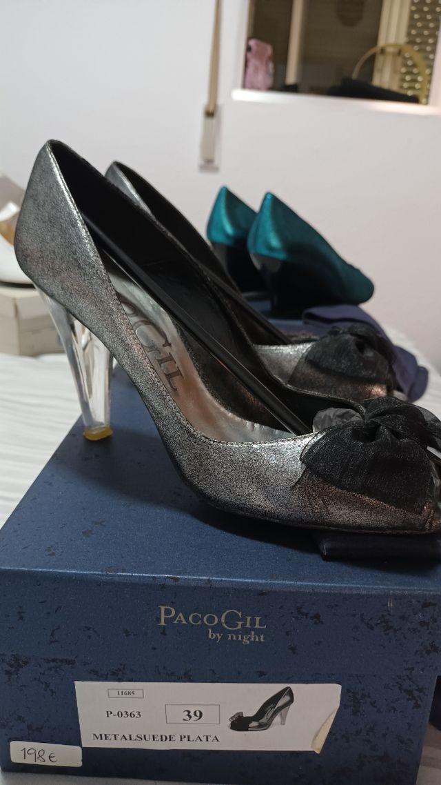Zapatos de noche colección Paco Gil