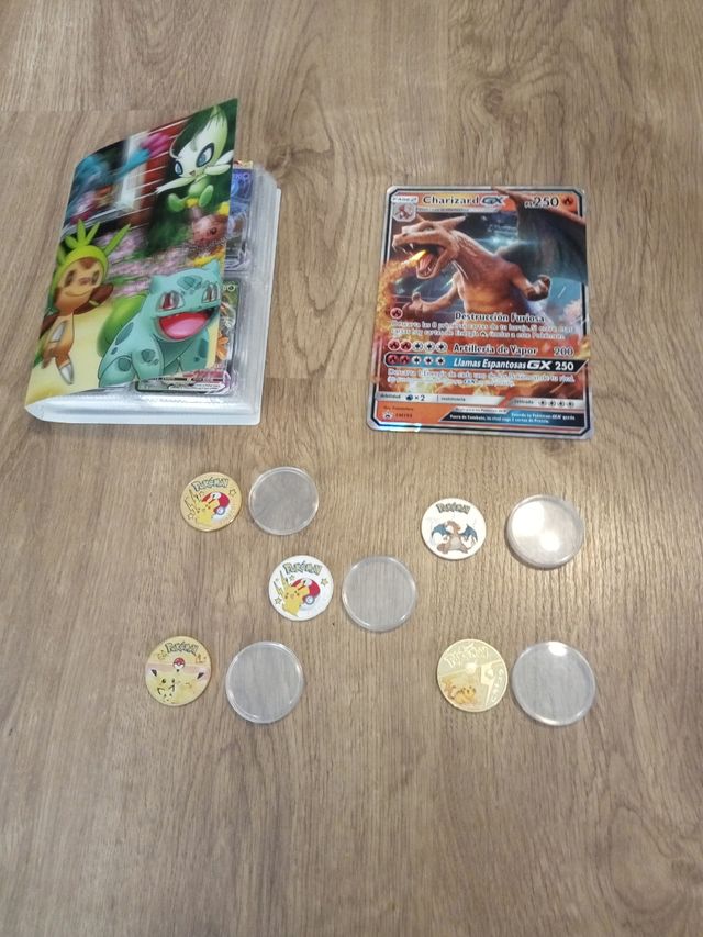 Cartas coleccionables Pokémon.