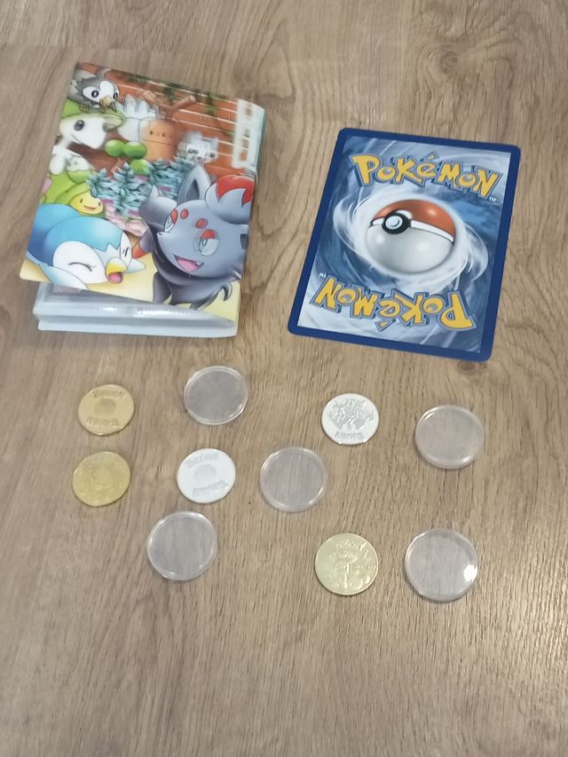 Cartas coleccionables Pokémon.