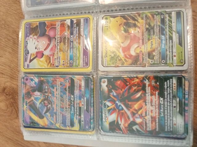 Cartas coleccionables Pokémon.