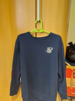 Sudadera SikSilk Azul Marino