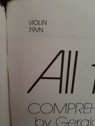 All for strings 2 (violin)