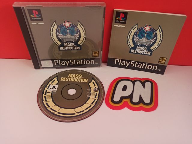 DESTRUIÇÃO EM MASSA PS1 PSX PAL 🇪🇸
