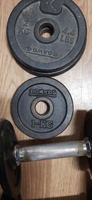 DISCOS DE PESAS DE 1 kg..