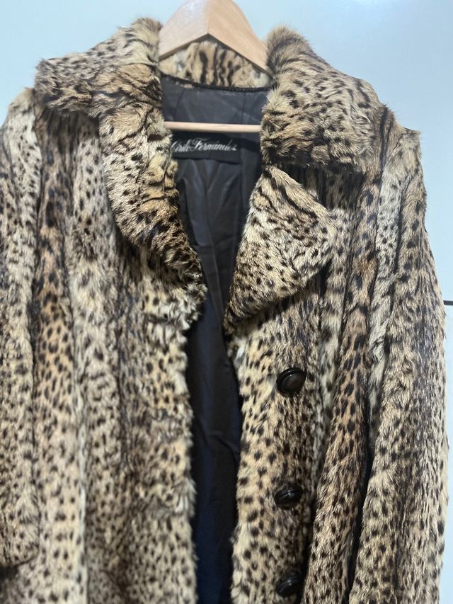 Abrigo piel