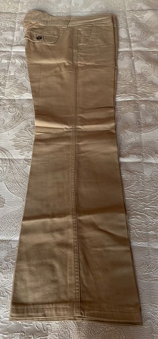 Pantalón de pinza beige nuevo