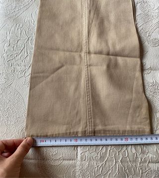 Pantalón de pinza beige nuevo