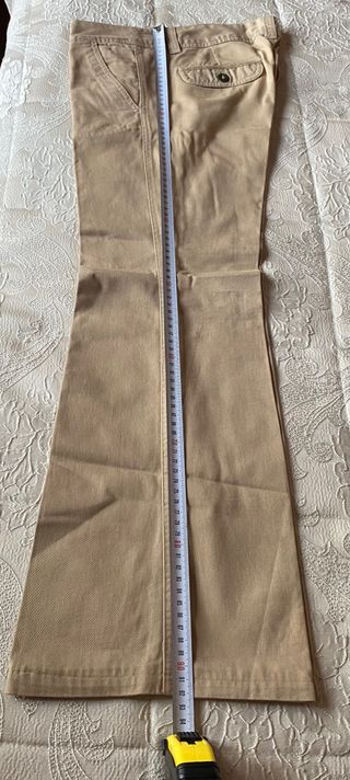 Pantalón de pinza beige nuevo