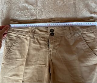 Pantalón de pinza beige nuevo