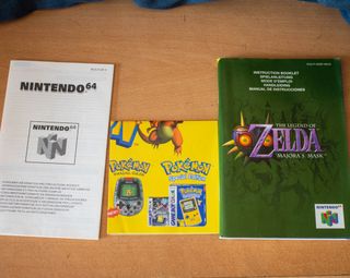 ZELDA MAJORA'S MASK NINTENDO 64