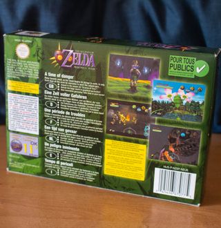 ZELDA MAJORA'S MASK NINTENDO 64