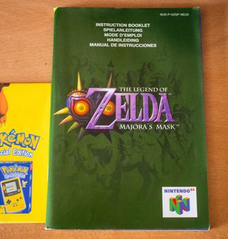 ZELDA MAJORA'S MASK NINTENDO 64