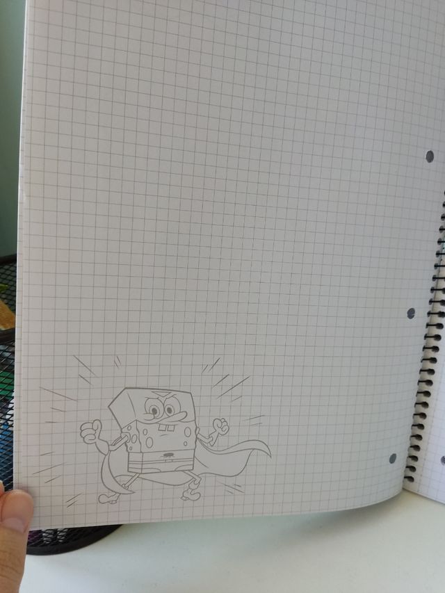 Libreta Bob Esponja