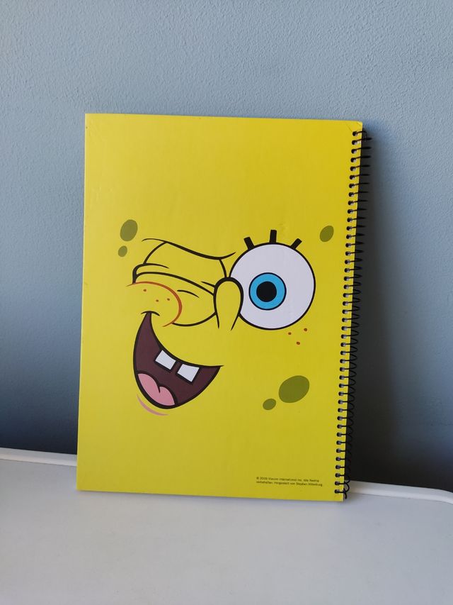 Libreta Bob Esponja