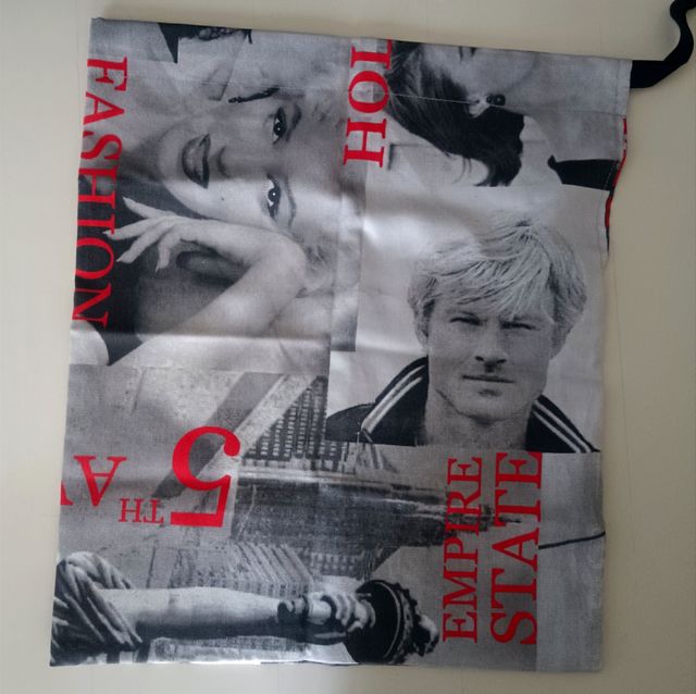 Bolsa mediana estampado NY