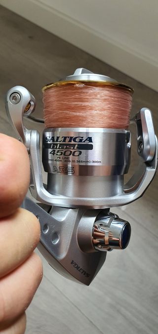 Carrete Daiwa Saltiga/ Caña Grauvell