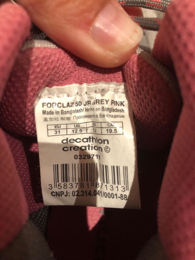 Botas de montaña infantiles