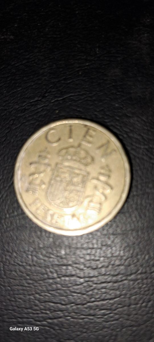 Moneda 100ptas española 1985