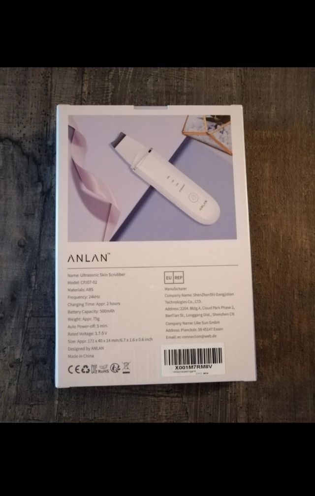 Ultrasonica Skin Scrubber Anlan