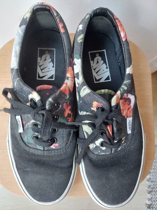 Zapatillas Vans flores
