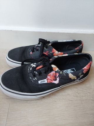 Zapatillas Vans flores