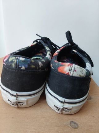 Zapatillas Vans flores