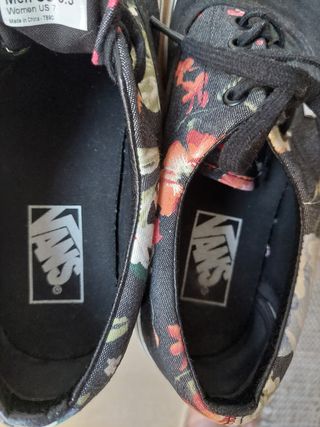 Zapatillas Vans flores