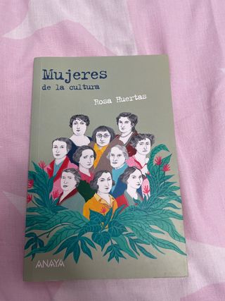 libro mujeres de la cultura
