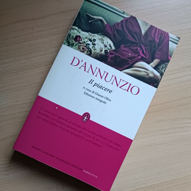 Libro Il piacere di Gabriele D'Annunzio