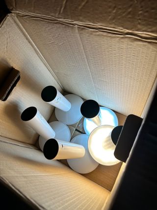 5 lampade da appoggio ricaricabili a led