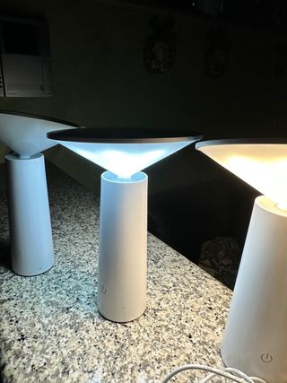 5 lampade da appoggio ricaricabili a led