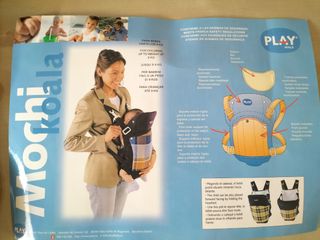 Mochila portabebés.