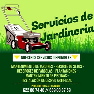 servicios de jardineria