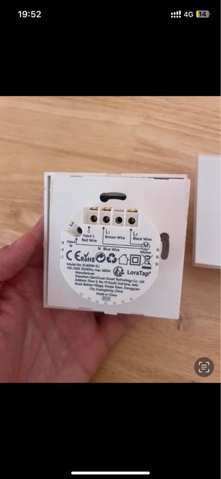 Interruptor WiFi de persiana o toldo