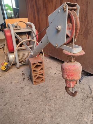 Elevador de carga obras