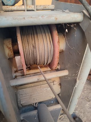 Elevador de carga obras