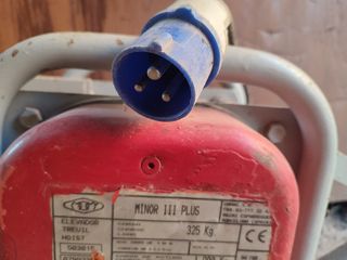 Elevador de carga obras