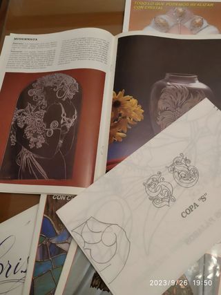 Cristal revistas técnicas decorativas