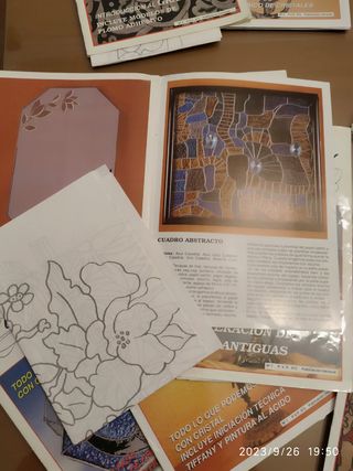 Cristal revistas técnicas decorativas