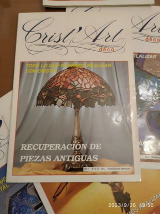 Cristal revistas técnicas decorativas