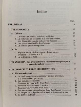 Fe y cultura en nuestro tiempo. Rovira i Belloso