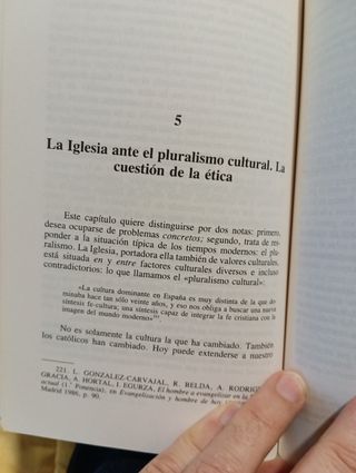 Fe y cultura en nuestro tiempo. Rovira i Belloso