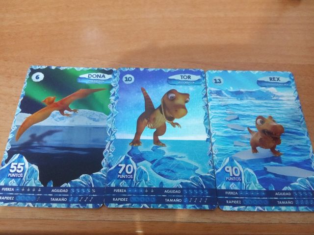 Cartas Dinosaurus