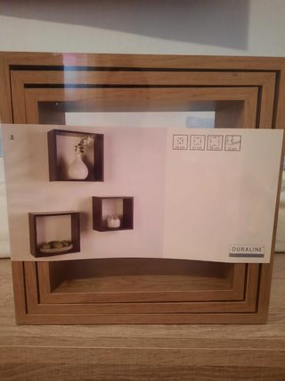 Cubos estantería