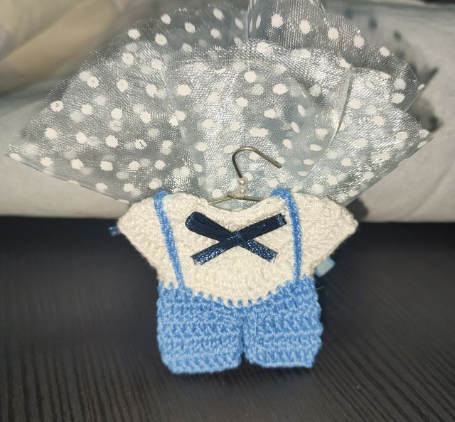 Bomboniere Salopette uncinetto