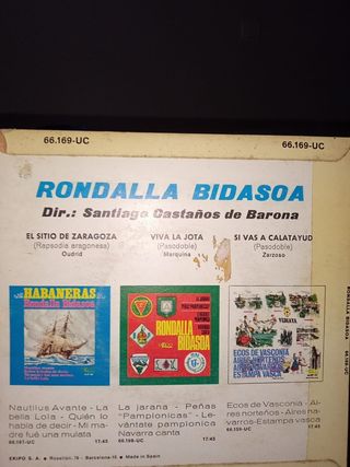 Lote de 3 Vinilos de Tunas