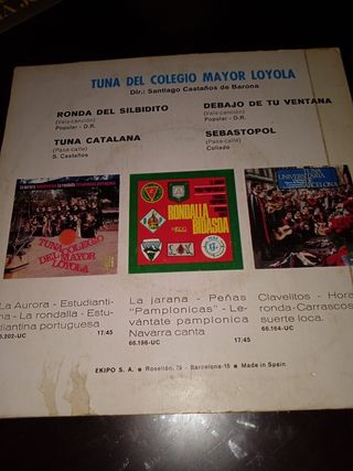 Lote de 3 Vinilos de Tunas