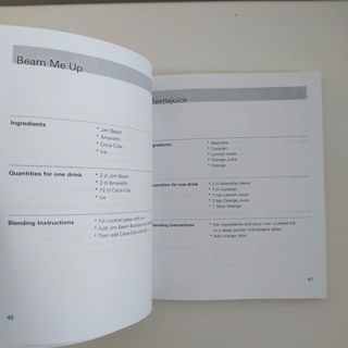 Libro ricettario cocktails