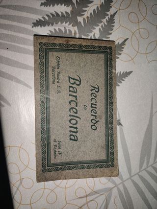 RECUERDO DE BARCELONA SERIE IV.