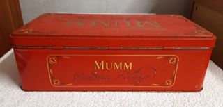Scatola latta Champagne Mumm